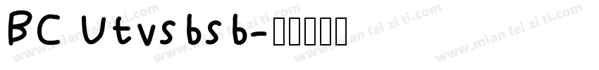 AB Tsurara字体转换